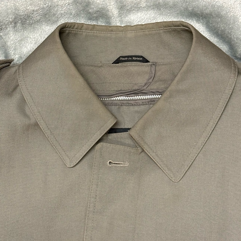 Oleg Cassini Signature Collection Vintage 80s Trench Coat - Size 46 Regular - Picture 16 of 16